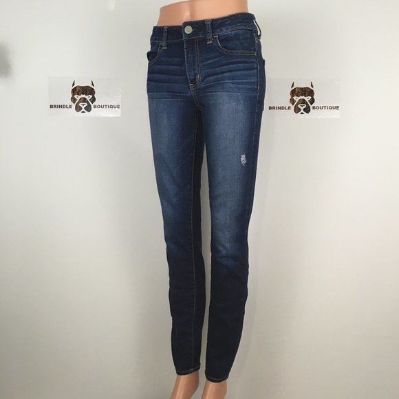American Eagle Hi-Rise Jegging Super Stretch size 4 (Excellent) - Picture 2 of 8